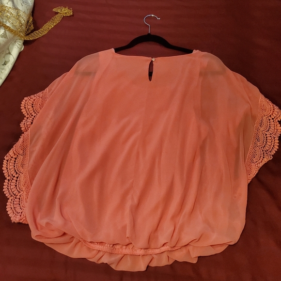 Gorgeous By-By Blouse Sz L - Picture 3 of 5